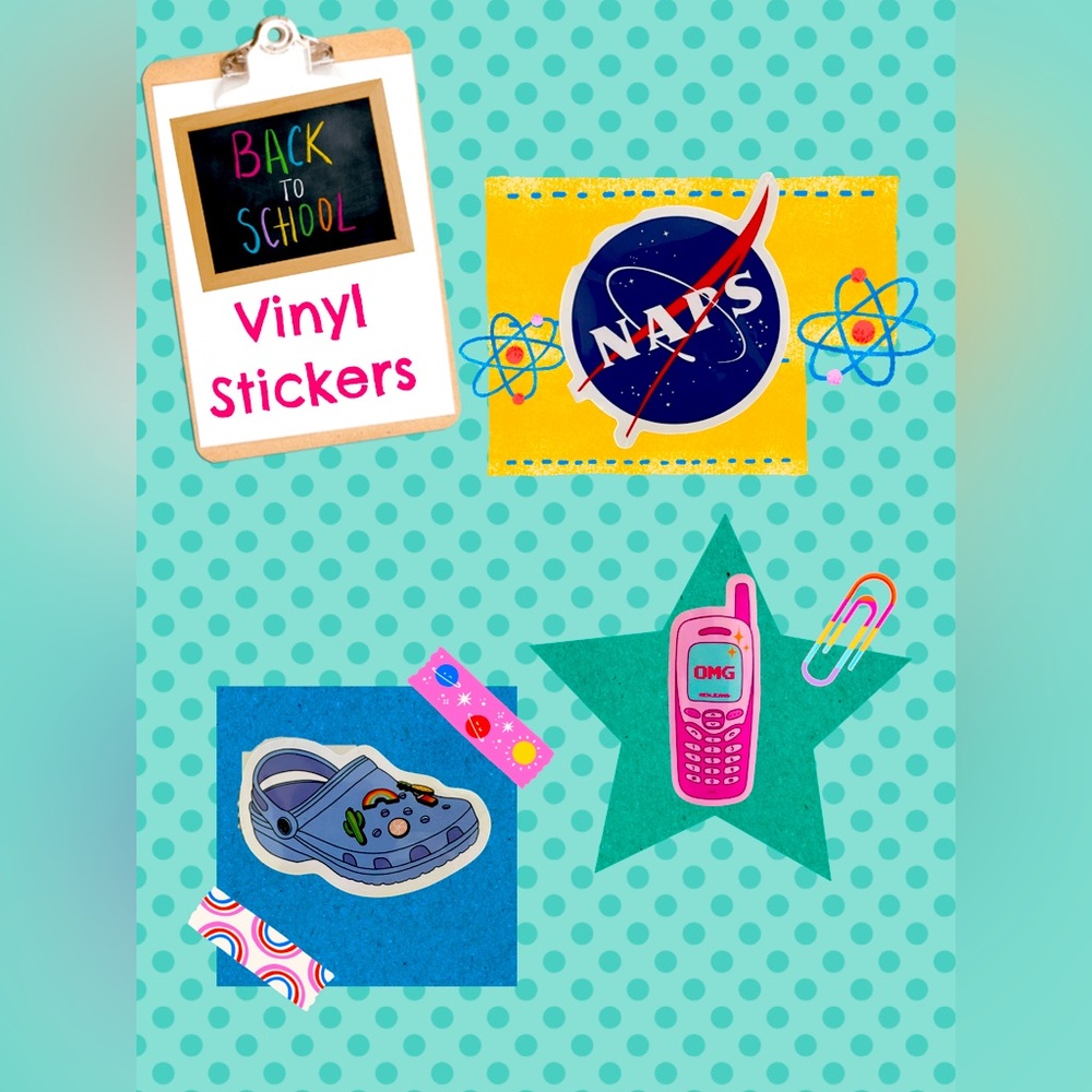 Vinyl Stickers BNWT!!!